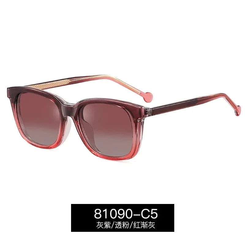 C5 / clip on 2024 New Arrival spectacle frame tr90 polarizing magnetic glasses 2 in 1 magnetic eyeglasses magnet glass wiping for women