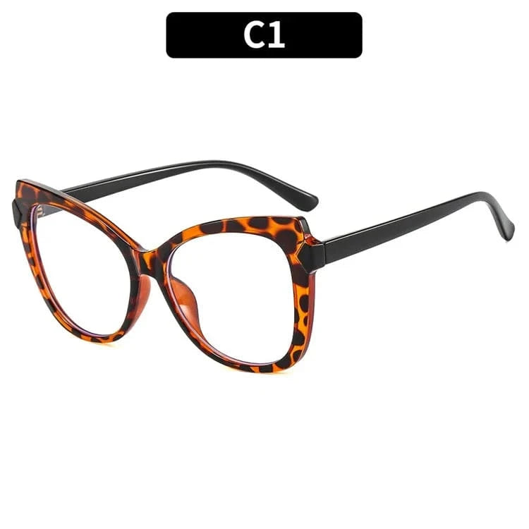 C6 2024 Glasses wholesale Fashion Cat Eye Glasses For Computer Anti Blue Light Eyewear Vantage Blue Light Blocking TR90 Eyeglasses