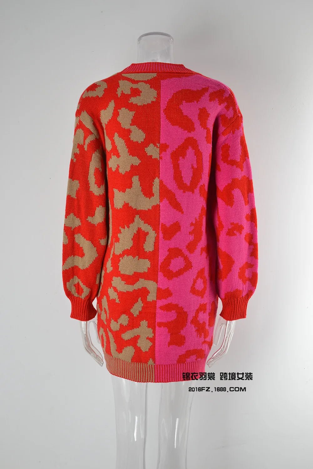 Cardigan Sweater + Knitted Thick Fabric With V - Neck And Long Sleeves + Loose Fit Winter Casual Style - SN Wigs & More