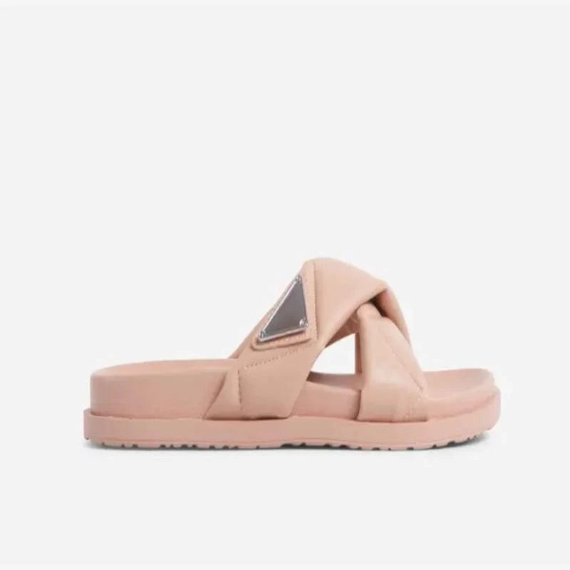 Casual  summer solid texture sandals women's shoes sandals white women's sandals with tassels