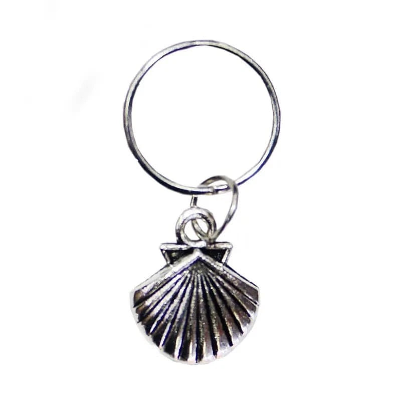 CC-TJ37 35pcs Vintage Silver Braid Headdress Dreadlock Round Ring Hair Braid Jewelry Leaves Star Pendants Beads for Dreadlocks