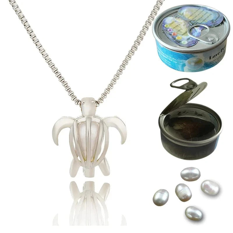 chain +pendant without oyster DIY Necklace Jewelry Charms Cage Pendant For Women Men