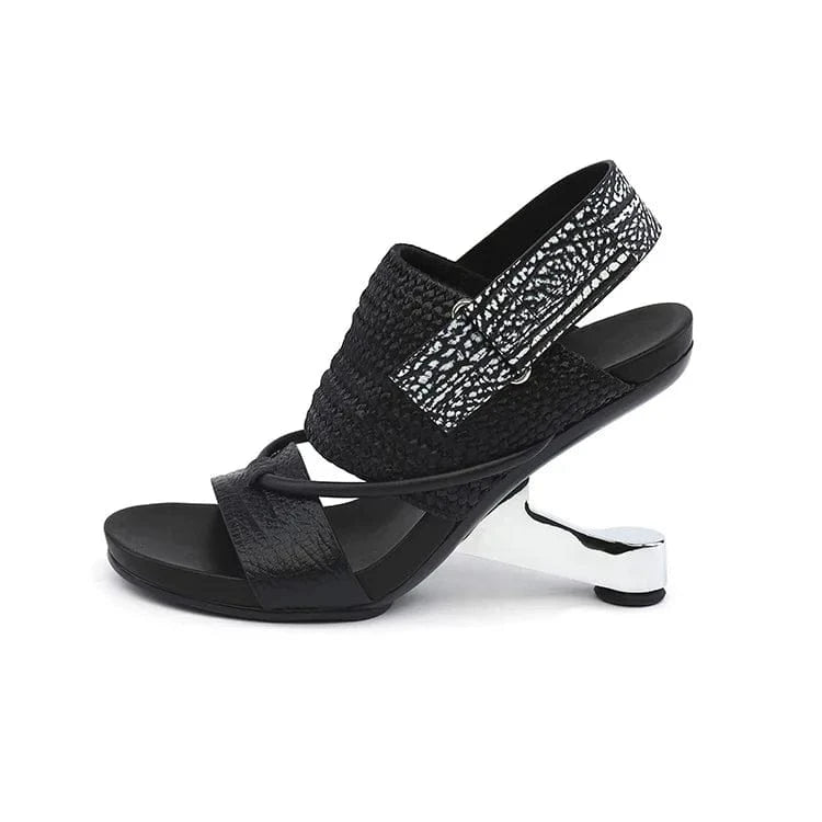 Chaussures Femme Fashion Round-toe Open-toe Zapatos De Mujer Slingback Lace Up High Heel Sandals For Ladies Dating Party Sandals