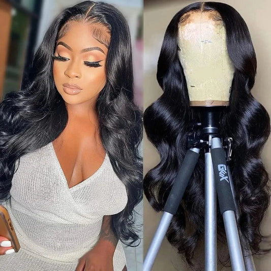 Cheap Body Wave 13X6 13X4 Glueless Hd Lace Frontal Wigs Human Hair Lace Front Wigs For Black Women Raw Peruvian Human Hair Wigs