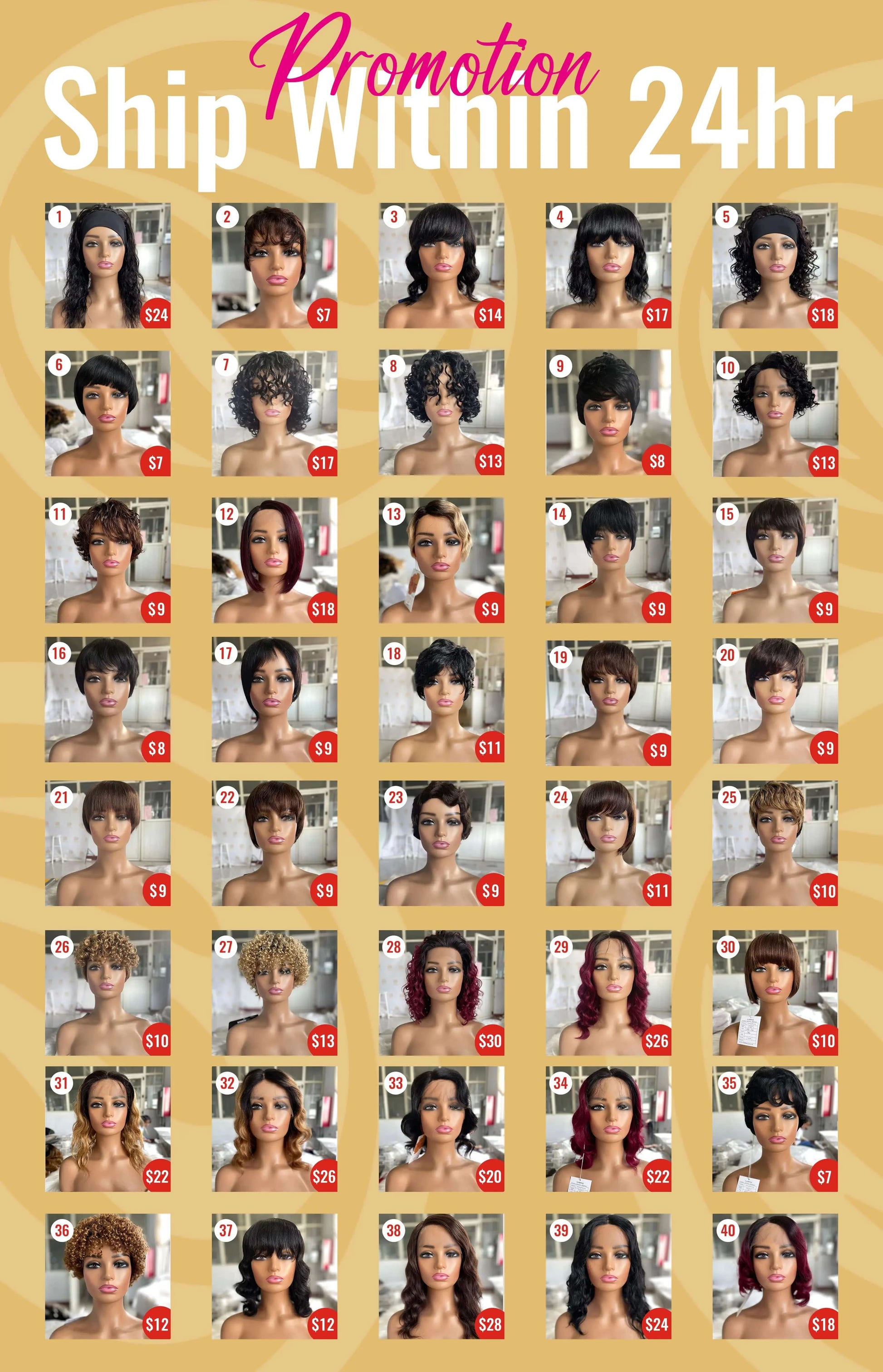 Cheap Pixie Short Hair Lace Frontal Wig Black Women Perruque Pixie Cut Human Hair Bob 180% Density Short Pixie Cut Curly Wig