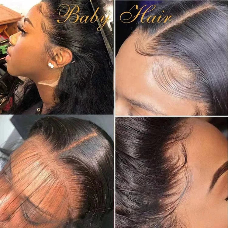 Cheap Wigs Human Hair Lace Front Brazilian Loose Deep Wave Wig Density 150% 180% 4c Hairline Perruque Human Hair