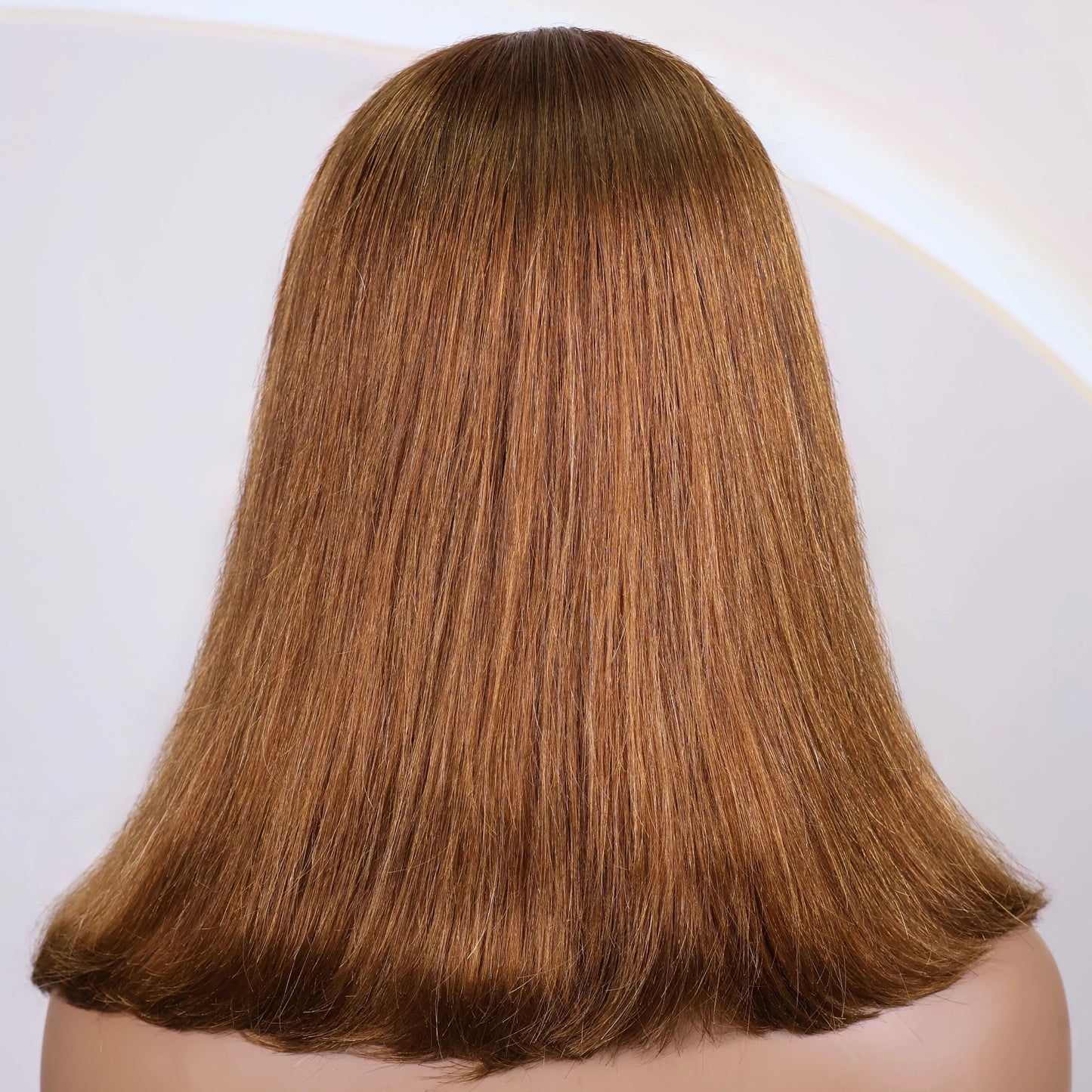 Chocolate Brown Straight Bob Wig (10–14 Inch Options) - SN Wigs & More