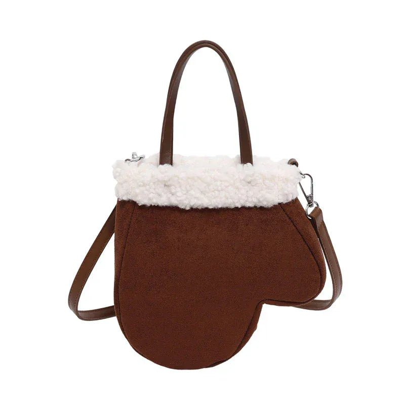 Christmas Boots Messenger Bag Creative Fashion New Retro Glove Bag Messenger Bag Mobile Phone Bag Frosted Suede Cute Gift Wallet - SN Wigs & More