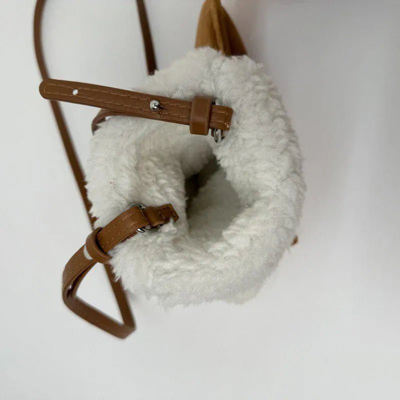 Christmas Boots Messenger Bag Creative Fashion New Retro Glove Bag Messenger Bag Mobile Phone Bag Frosted Suede Cute Gift Wallet - SN Wigs & More