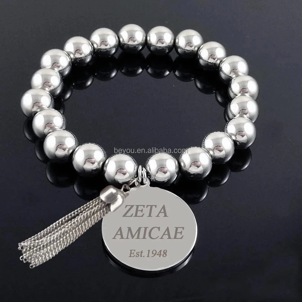 classic / 1 / Silver Plated Zeta Amicae Dark Light Blue Women Flower Ribbon Flower Brooch Round Pendant Inlaid Corsage Symbol ZA Lapel Pin