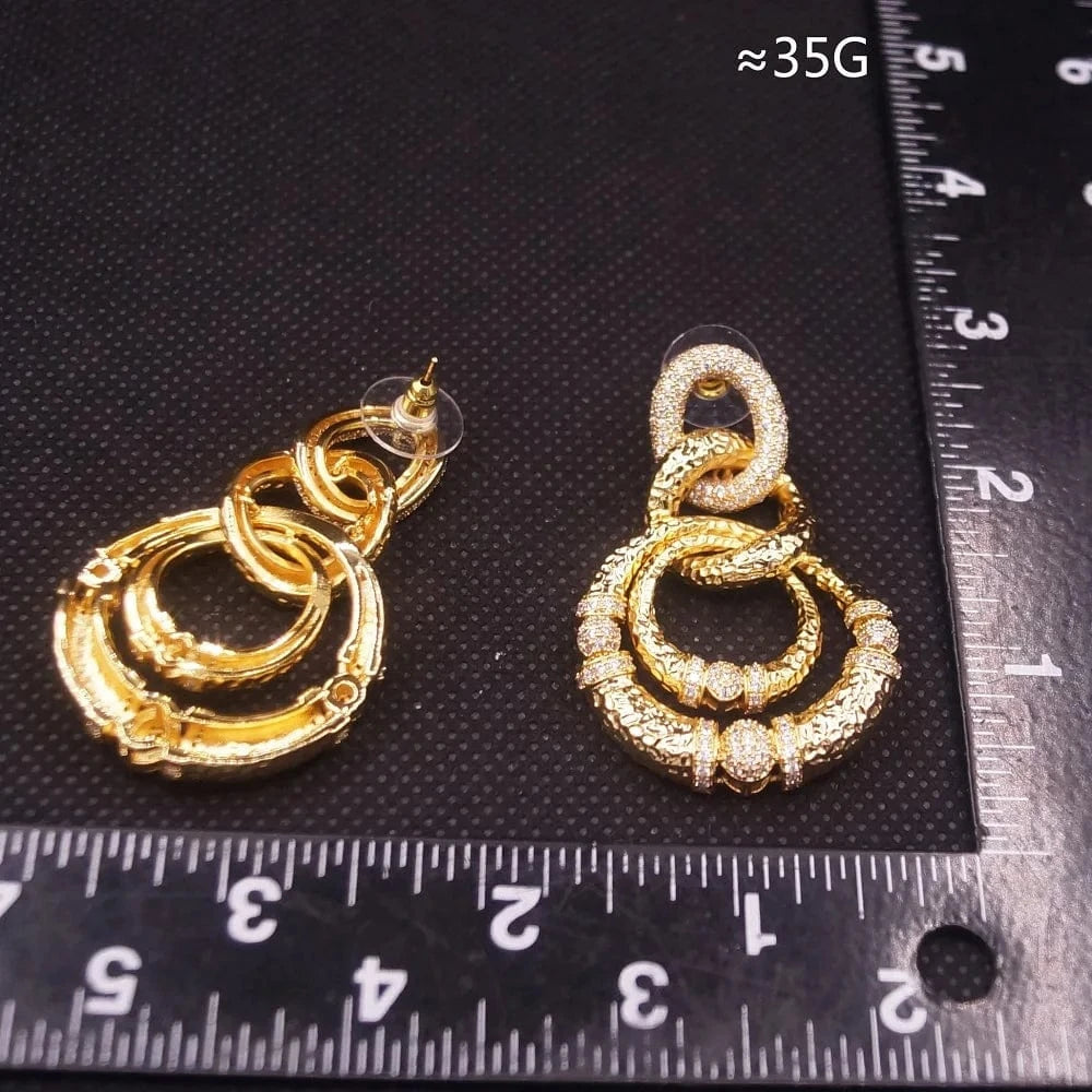 classic / As the picture Yulaili American Diamond Cubic Zirconia Earrings 925 Tremella Needle Women Costume Accessories Wedding Jewelry Factory Wholesale