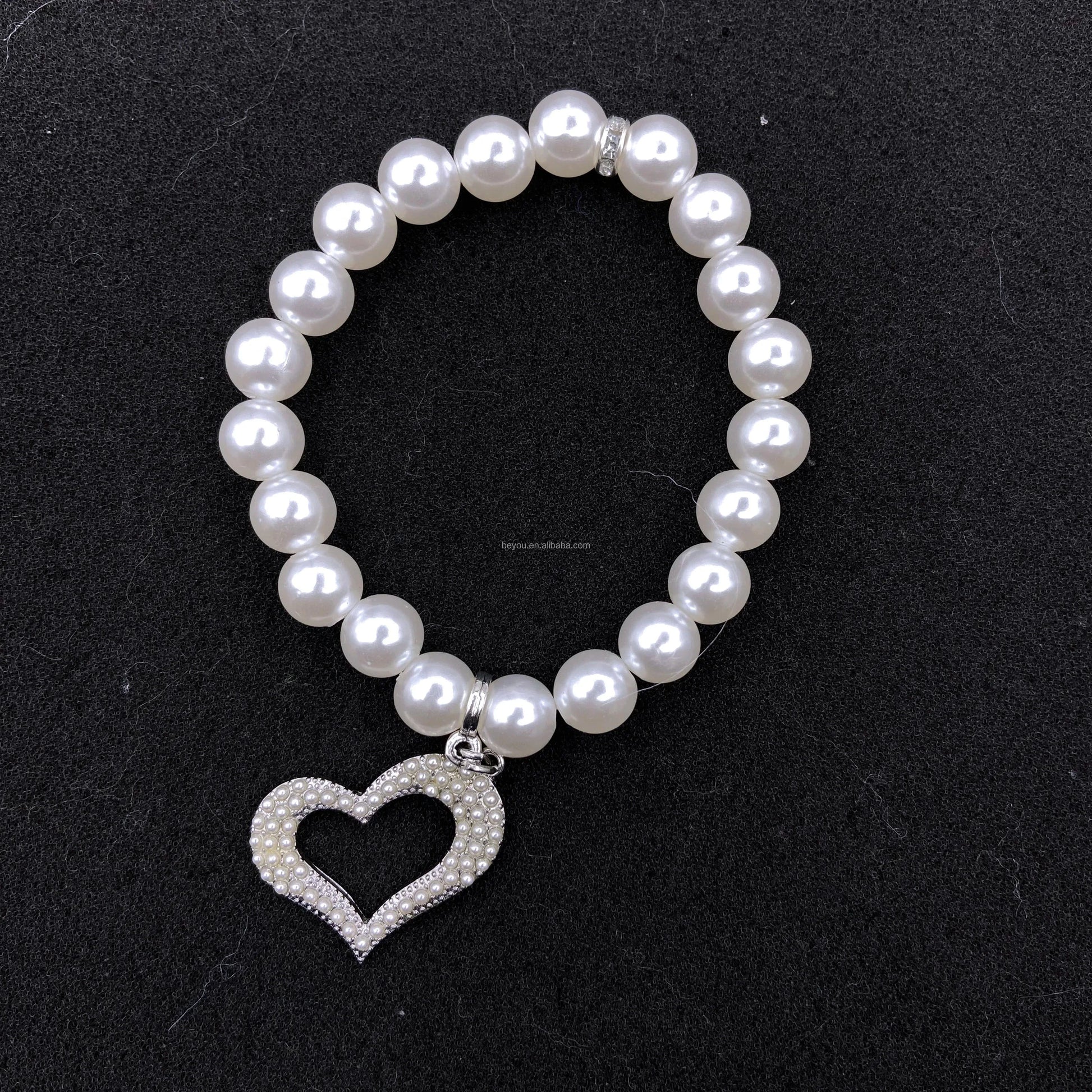 classic / ZPB Zeta Phi Beta Fashion Pearl Chains White Blue Bling Beads ZPB Water Droplets Pendant Necklace Neck Chain Ladies' Jewelry Gift