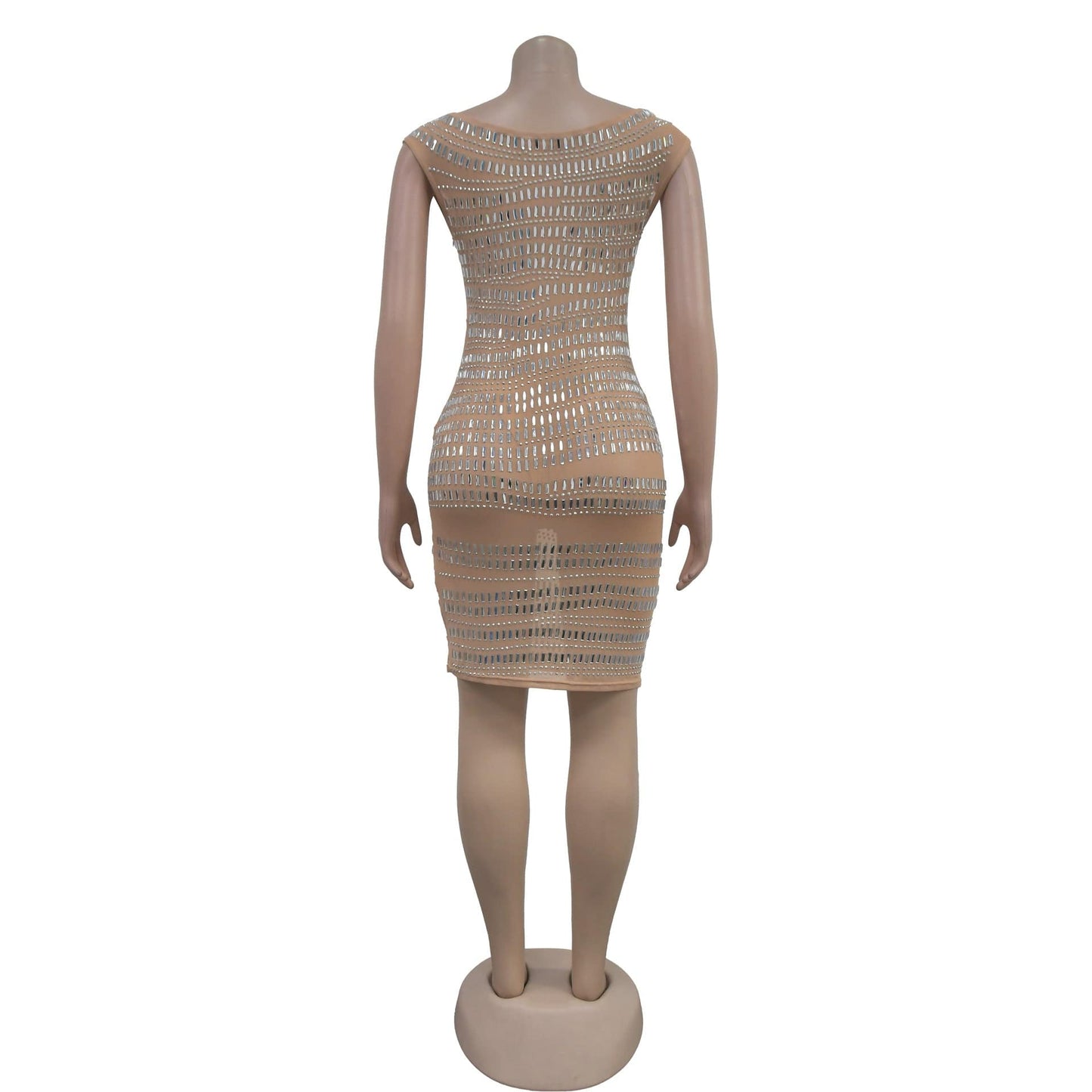 CM.YAYA Women Diamonds Hot Rhinestones Slash Neck Bodycon Mini Dress 2024 Fall Winter Sexy Party Club Evening Birthday Dresses