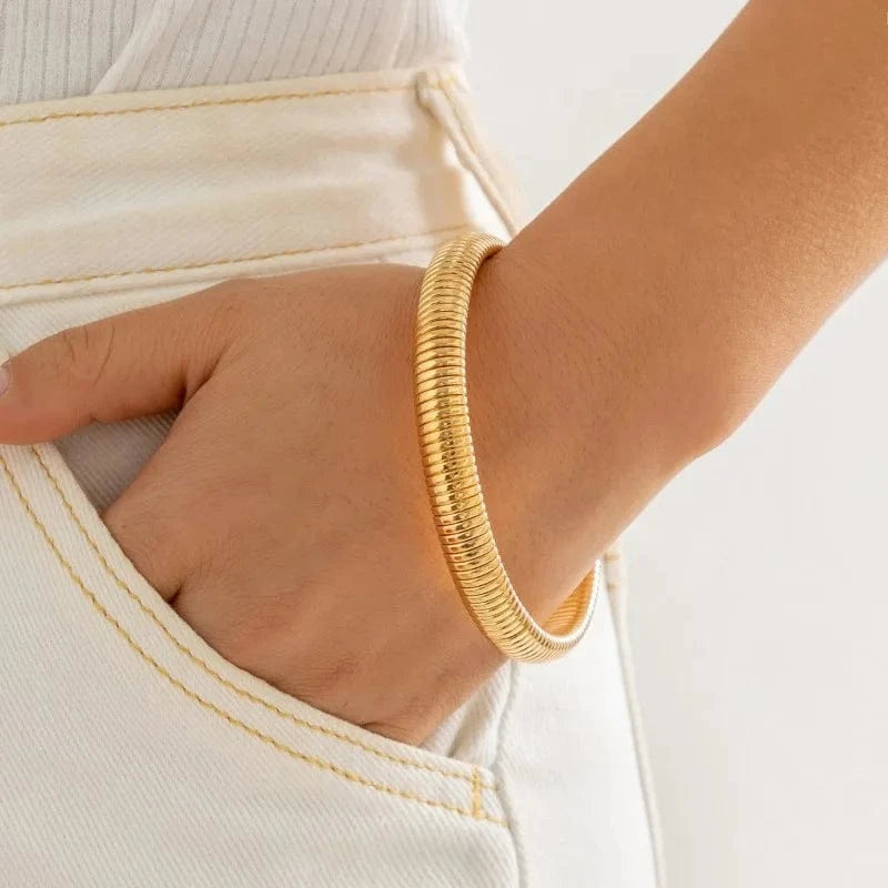 Creative Personality Round Bracelet Exaggerated And Versatile Punk Style Multilayer Bracelet Chain Bracelet