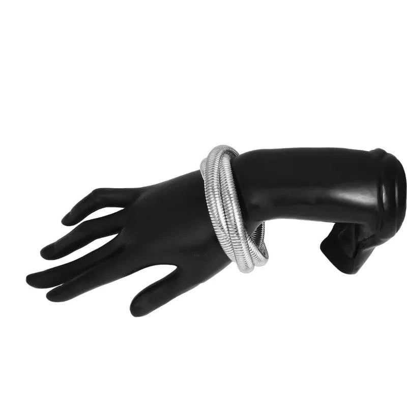 Creative Personality Round Bracelet Exaggerated And Versatile Punk Style Multilayer Bracelet Chain Bracelet