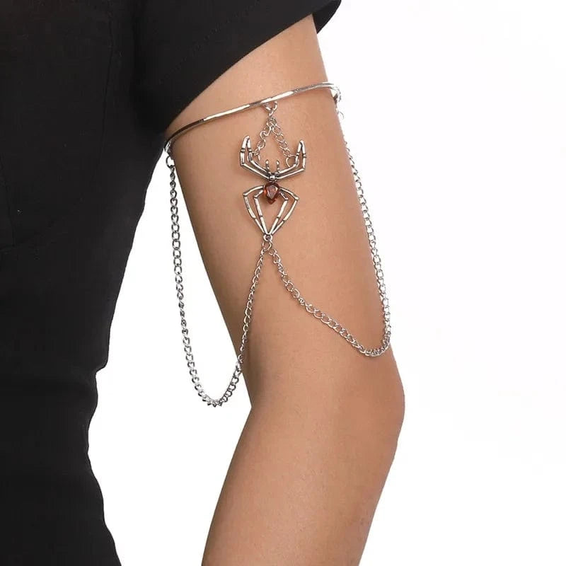 Creative Retro Diamond Bracelet Women New Styles For 2024 Upper Arm Cuff Bracelet Armband Individual Alloy Bracelet