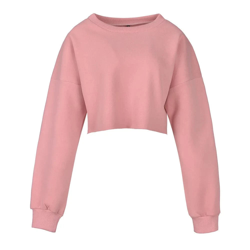 Crop Top Yoga Workout Long Sleeve Shirt Gym Coat Running Sports Jacket Fitness For Women
