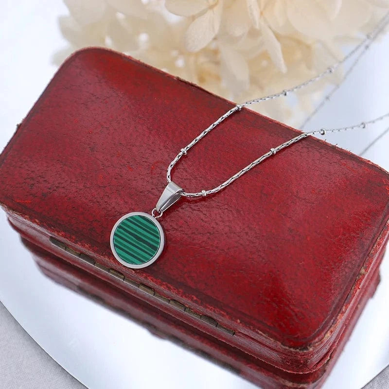 Custom Design Geometric White Sea Shell Acrylic Rhombus Square Round Necklace Jewelry