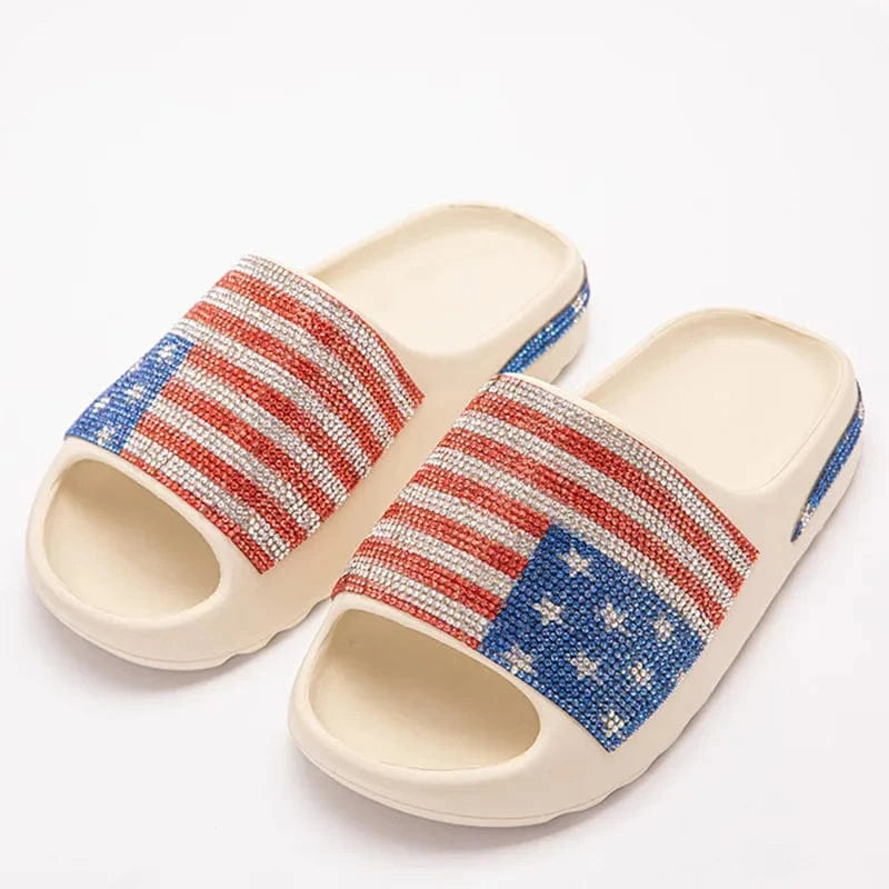 Custom designer Printed Slides Slippers Customized EVA soft embossed Beach men slippers for Men for Women