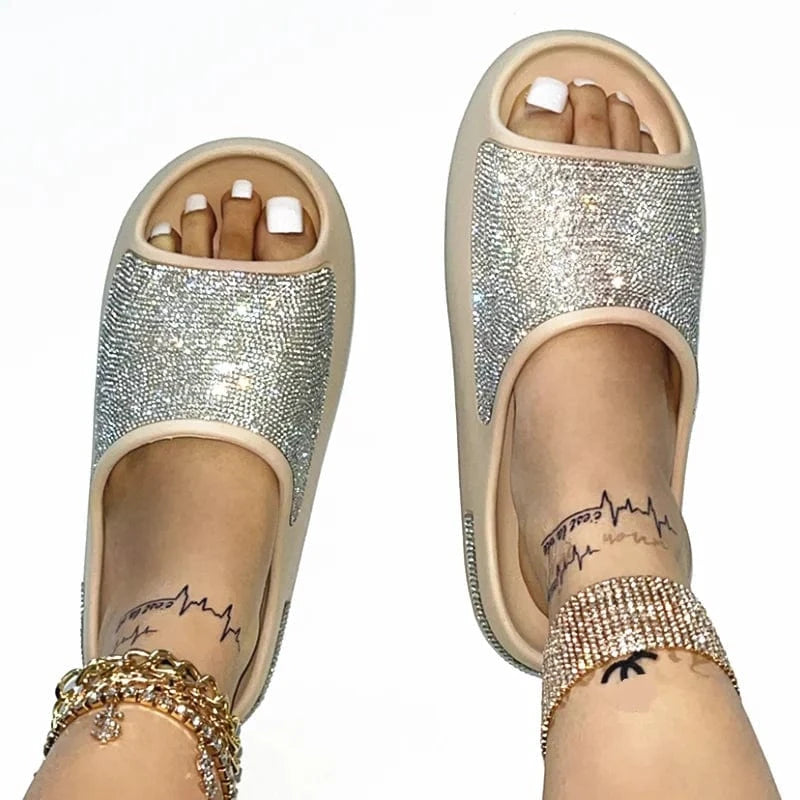 Custom designer Printed Slides Slippers Customized EVA soft embossed Beach men slippers for Men for Women