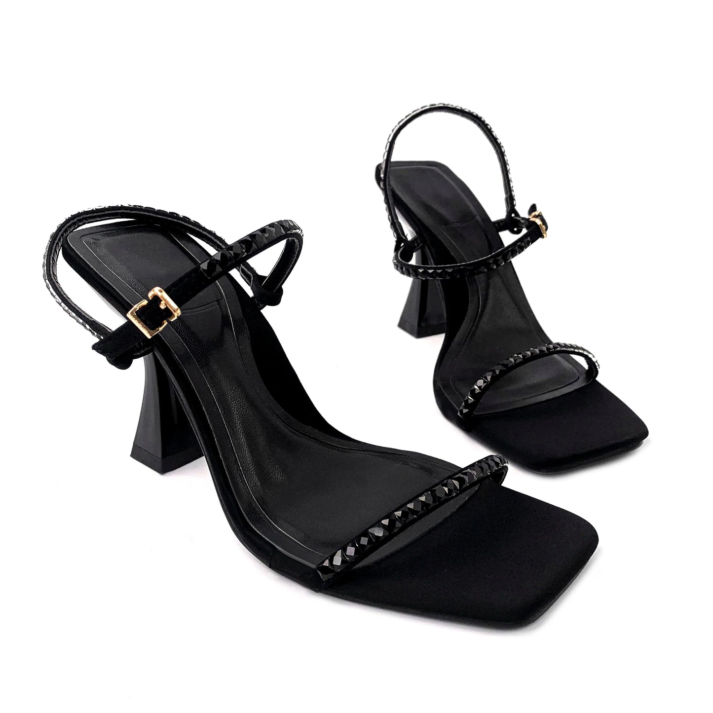 Custom designer shoes sandals for women and ladies high heels luxury slippers femmes summer fashion rhinestone famous brands