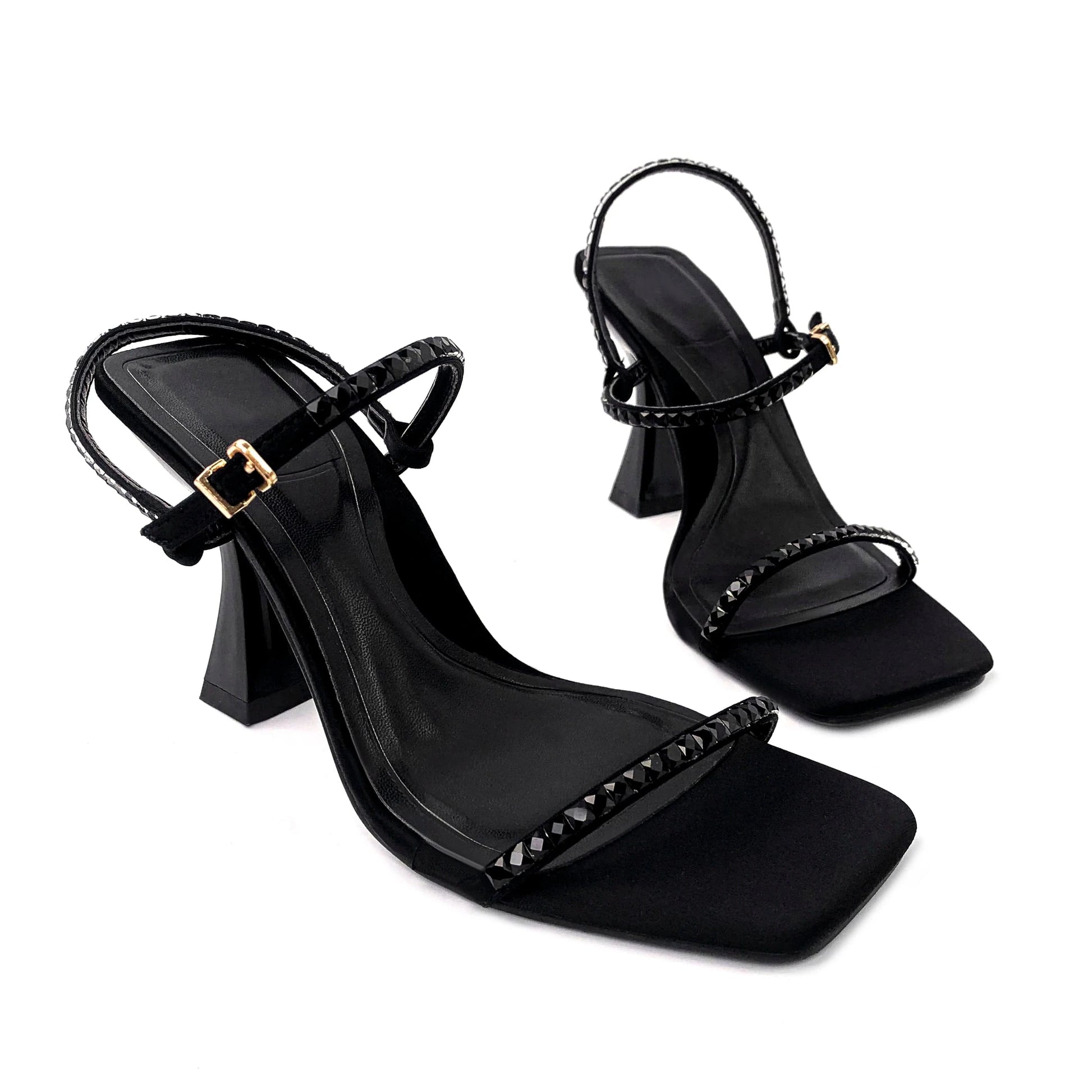 Custom designer shoes sandals for women and ladies high heels luxury slippers femmes summer fashion rhinestone famous brands