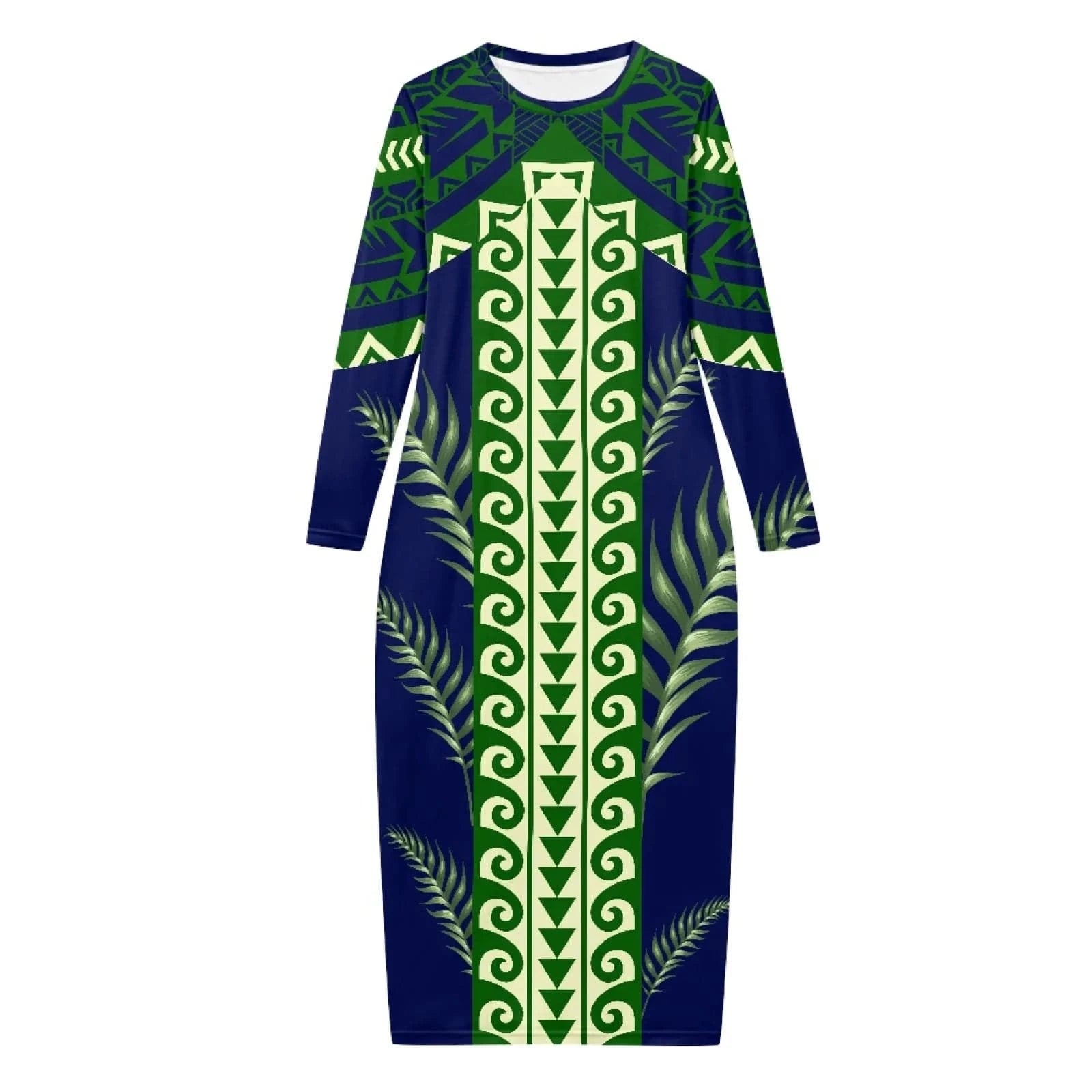Custom Dresses for Women 2024 Round Neck Spring Summer Bodycon Long Sleeve Simple Casual Slim Fit Women's Clothing Dress Party