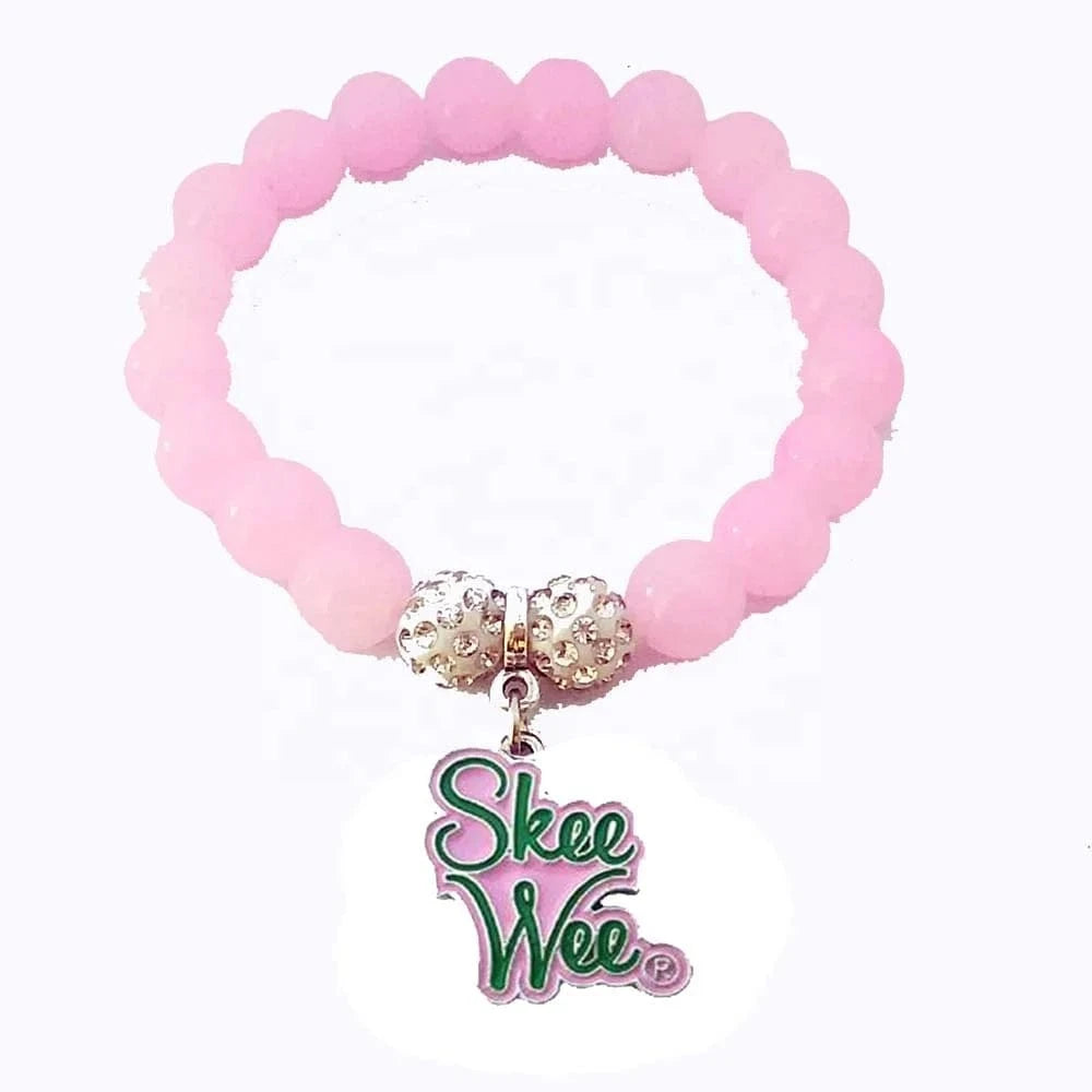 Custom Hand Made Sorority Skee wee Accessory Pearl Bracelets