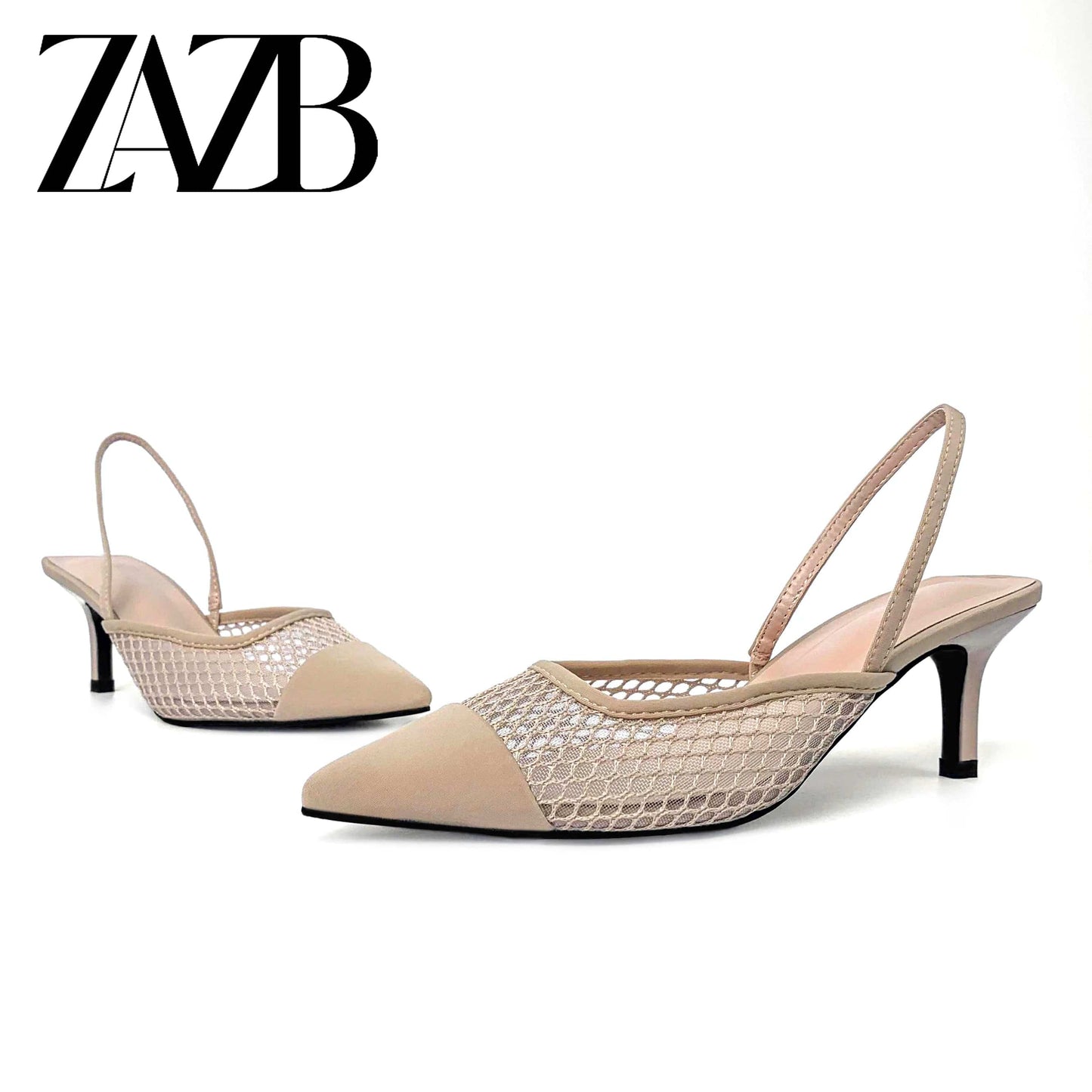 Custom  pointed head grid designer shoes summer  sandals  women and ladies high heels luxury  femmes fashion bridal shoes