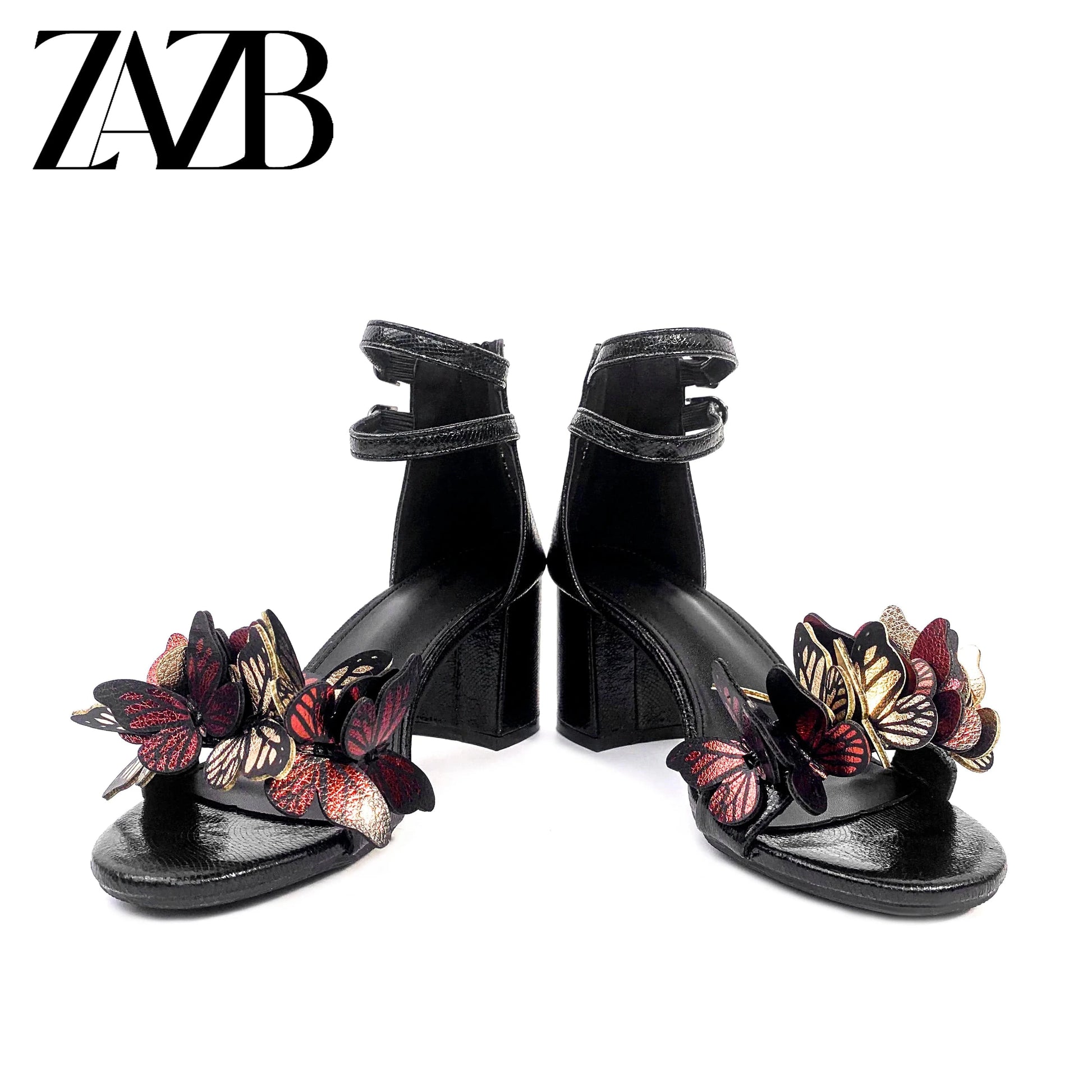 Custom round toe designer shoes Women's sandals High heels Luxury women's fashion high heels sandals