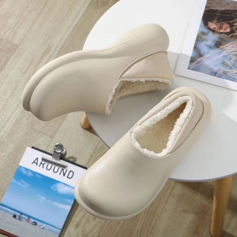 Custom Size 34-45 Slides Waterproof Platform Girl Women Men Fashion Fur Slippers Winter Fall Home Unisex Shoes Fluffy Sandals