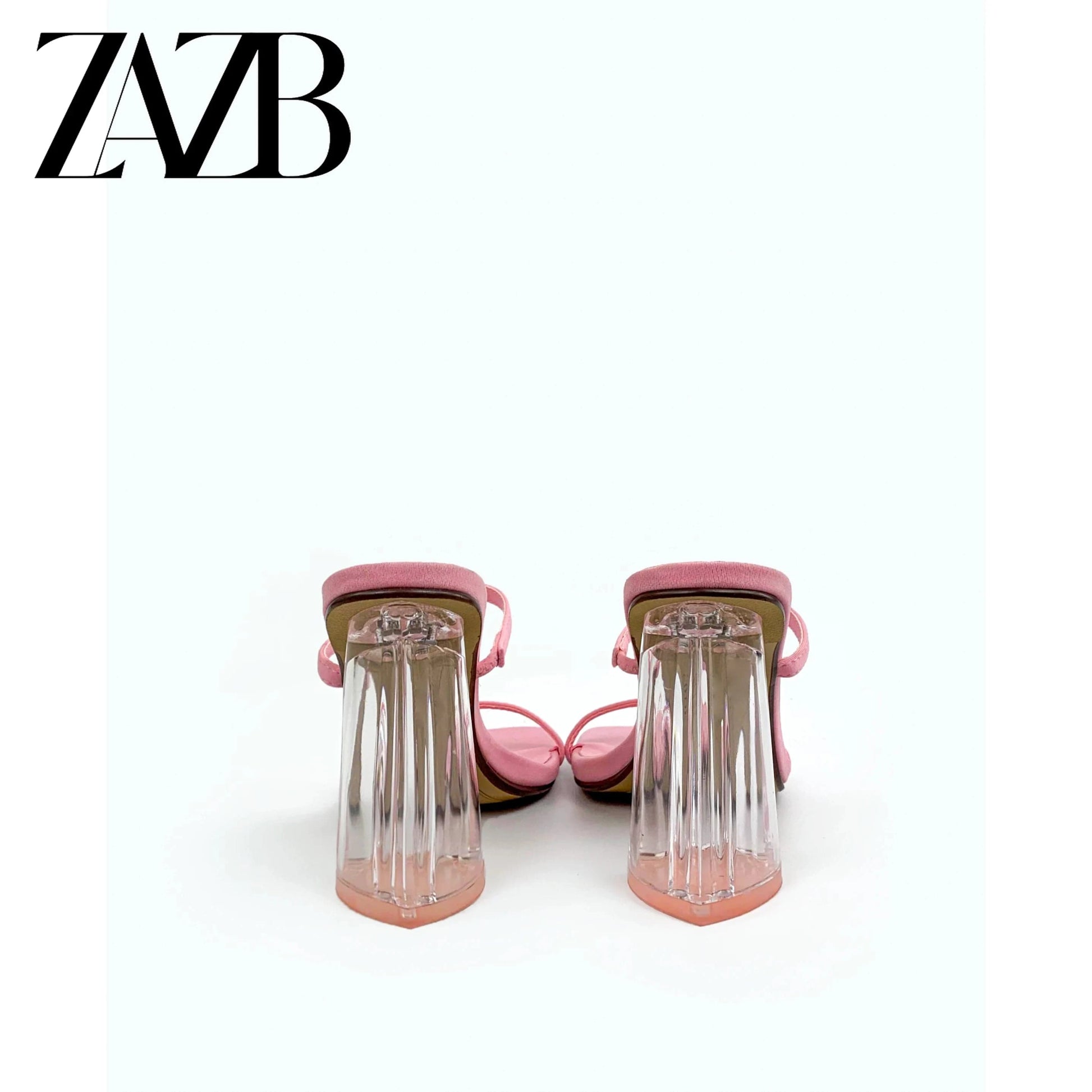 Custom transparent high heels sandals for women ladies shoes and sandals chaussures pour femmes slippers wedding for bride