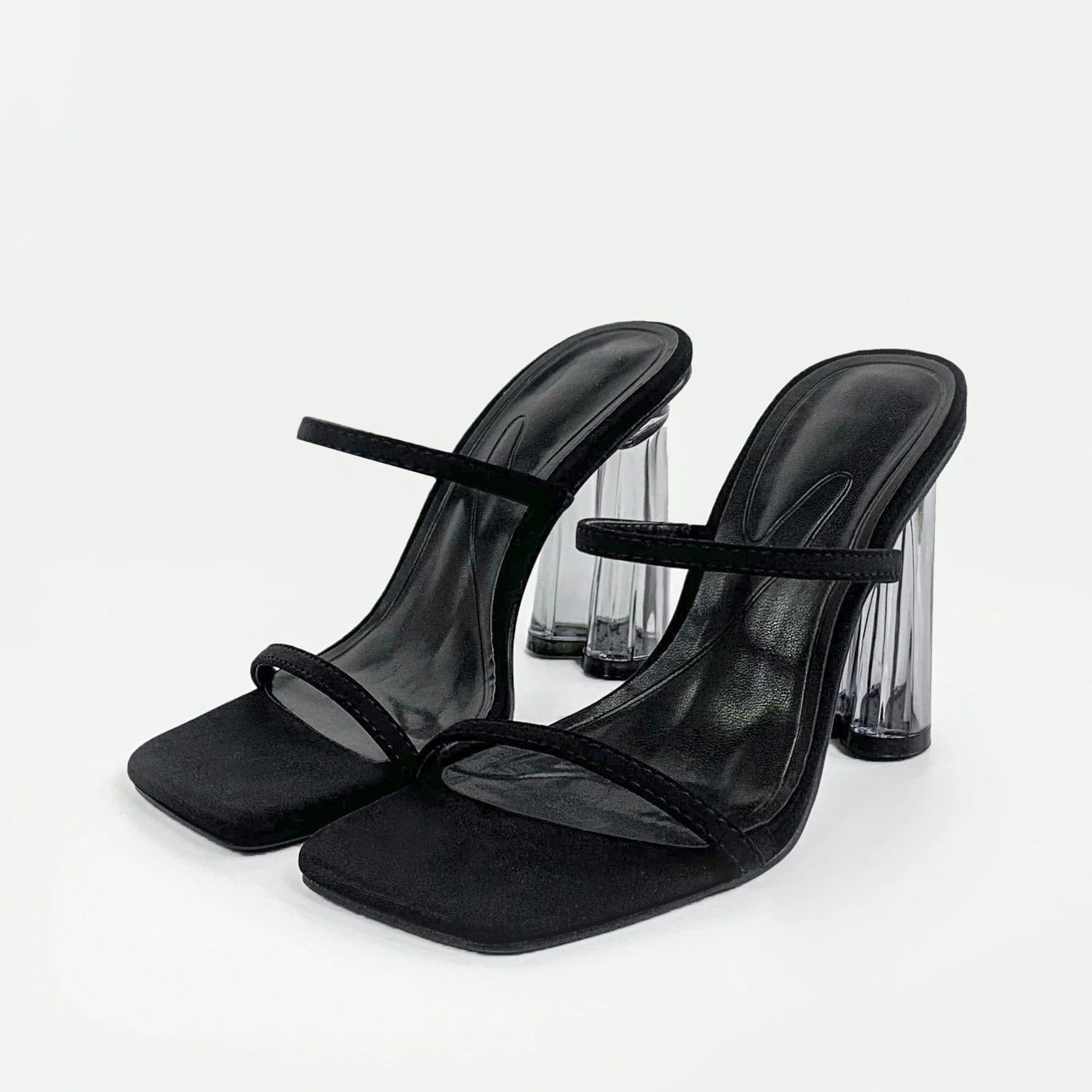 Custom transparent high heels sandals for women ladies shoes and sandals chaussures pour femmes slippers wedding for bride