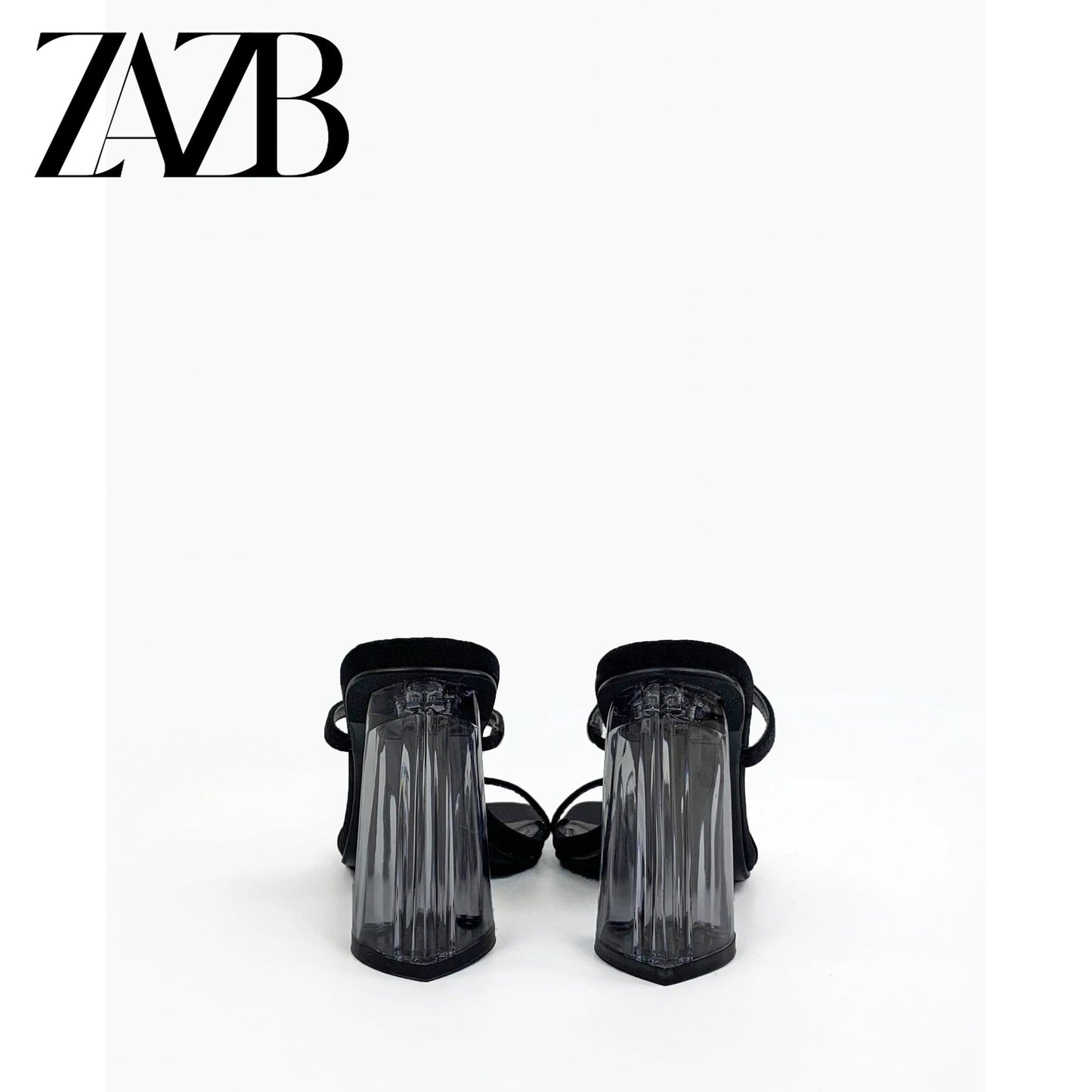 Custom transparent high heels sandals for women ladies shoes and sandals chaussures pour femmes slippers wedding for bride