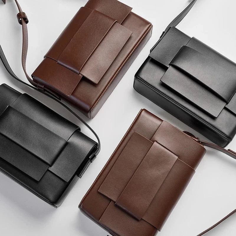 Customizable Best Stylish Genuine Leather Women Hand Bags Small Women'S Flap Crossbody Shoulder Bags Handbags Ladies Luxury