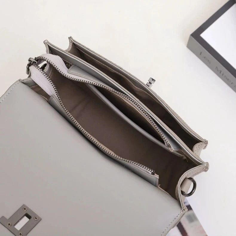 customized casual snake skin print Real leather handbags purses for women women's small shoulder messenger bags hot 2024 trendy