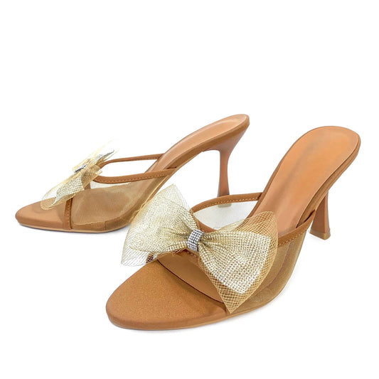 Customized designer shoes Bright fish mouth slippers Women and women's high heel slippers Luxury women's fashion