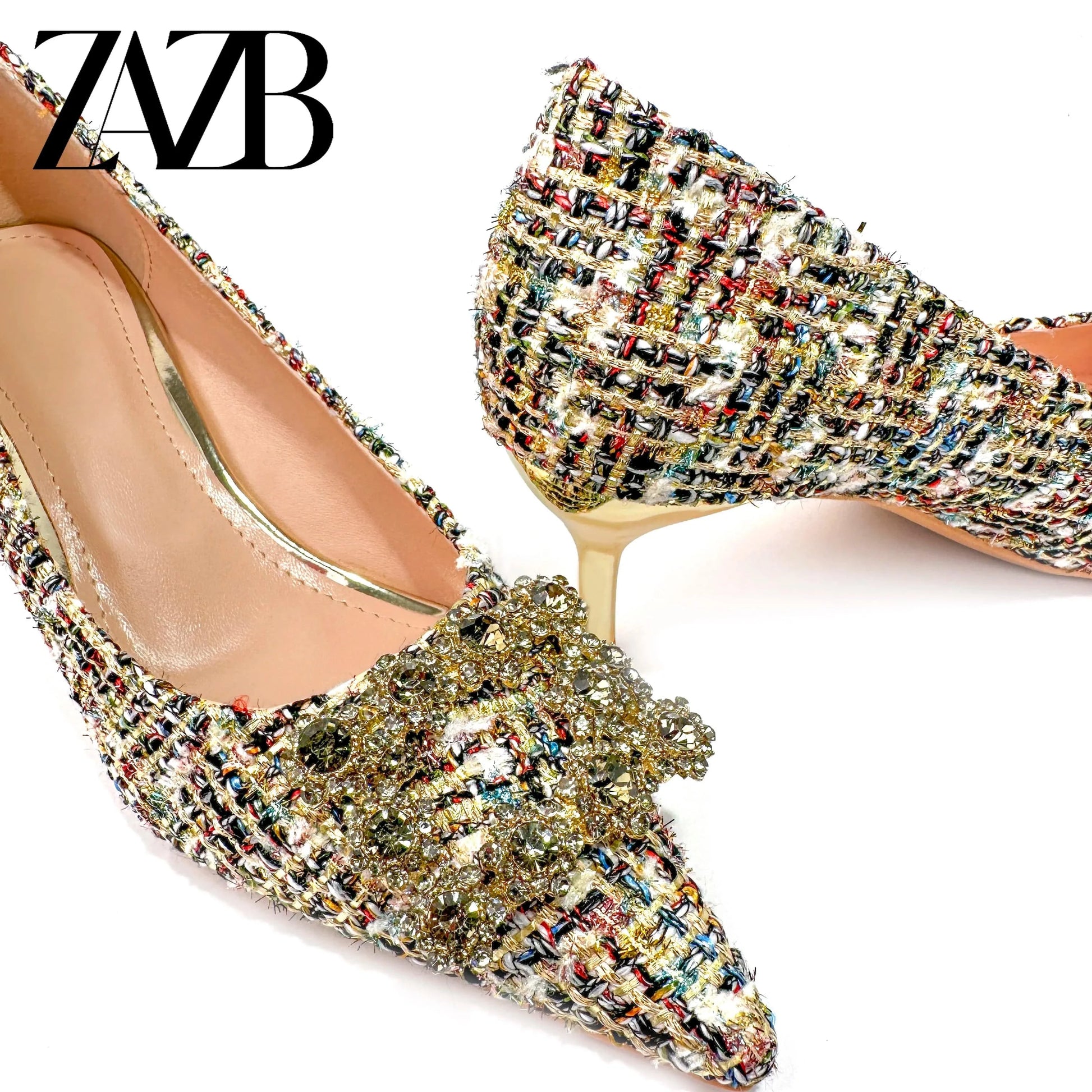 Customized Designer Women's Fine Women's Luxury Chinese High Heels Fashion Elegant Women's Shoes