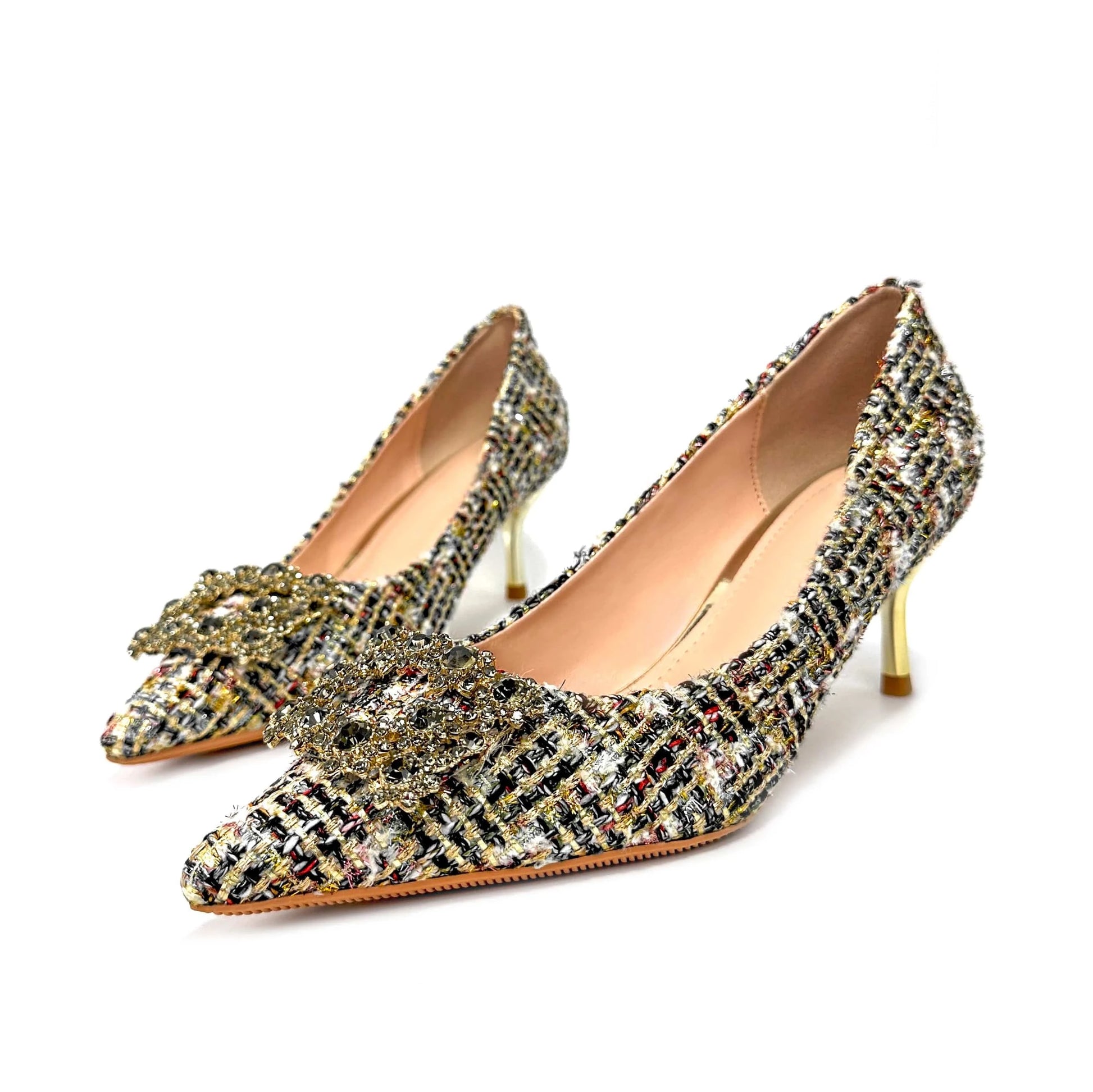 Customized Designer Women's Fine Women's Luxury Chinese High Heels Fashion Elegant Women's Shoes