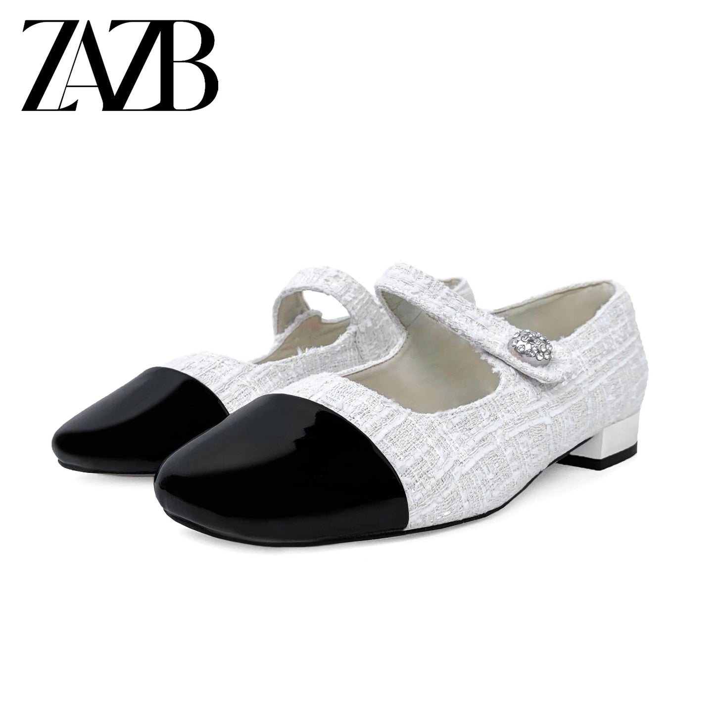 Customized fine button designer women's shoes sandals women's luxury women's fashionable exquisite flat shoes