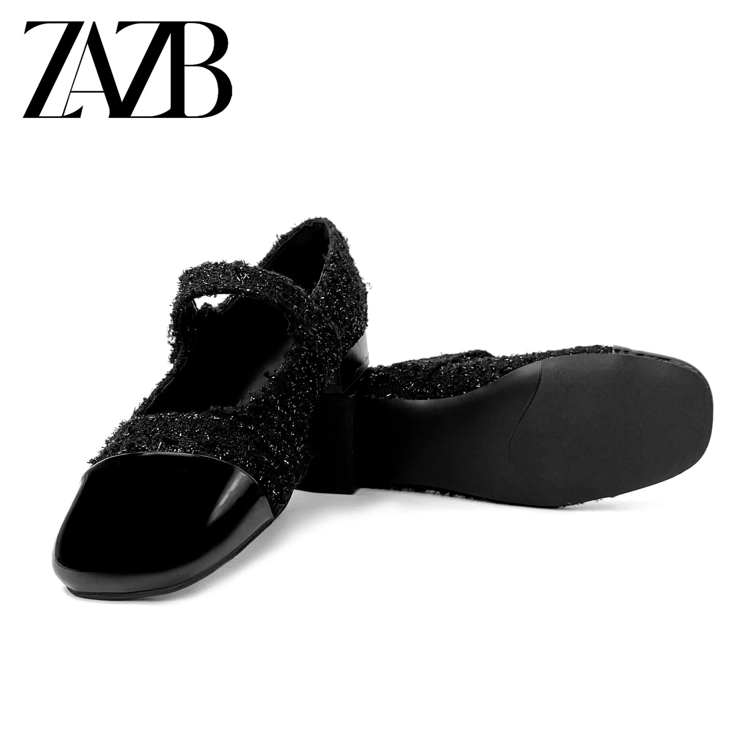 Customized fine button designer women's shoes sandals women's luxury women's fashionable exquisite flat shoes