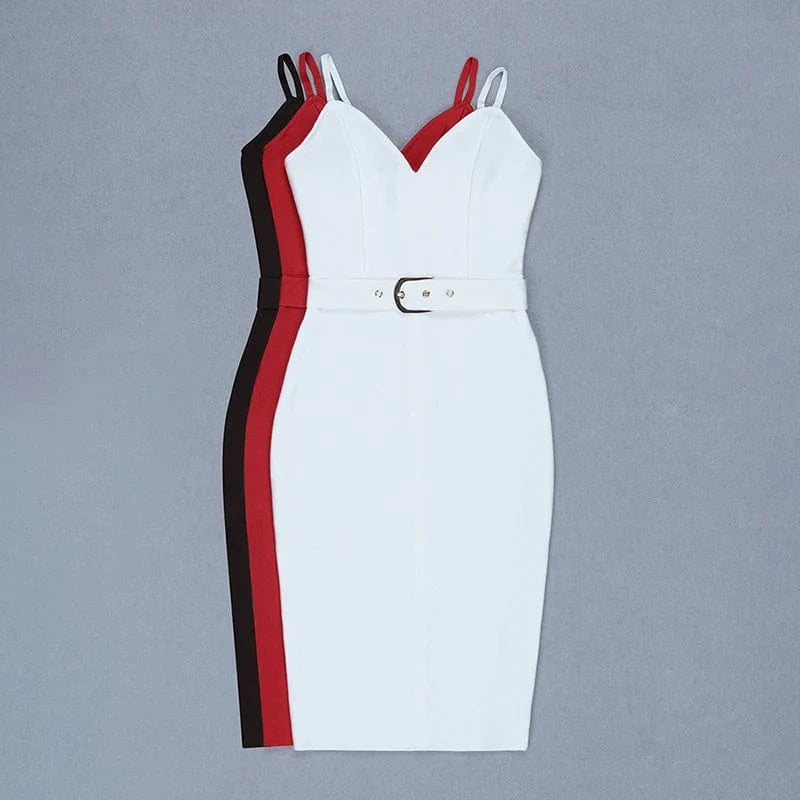 Customized length and style Stylish simplicity casual bandage dress designs in frock