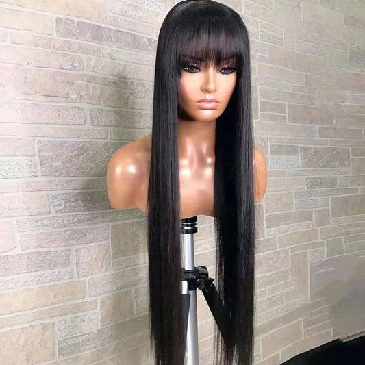 Cuticle Lace Front Wigs Human Hair Cuticle Aligned Lace Front Human Hair Wigs for Women Pre-Plucked Brazilian Virgin Hair