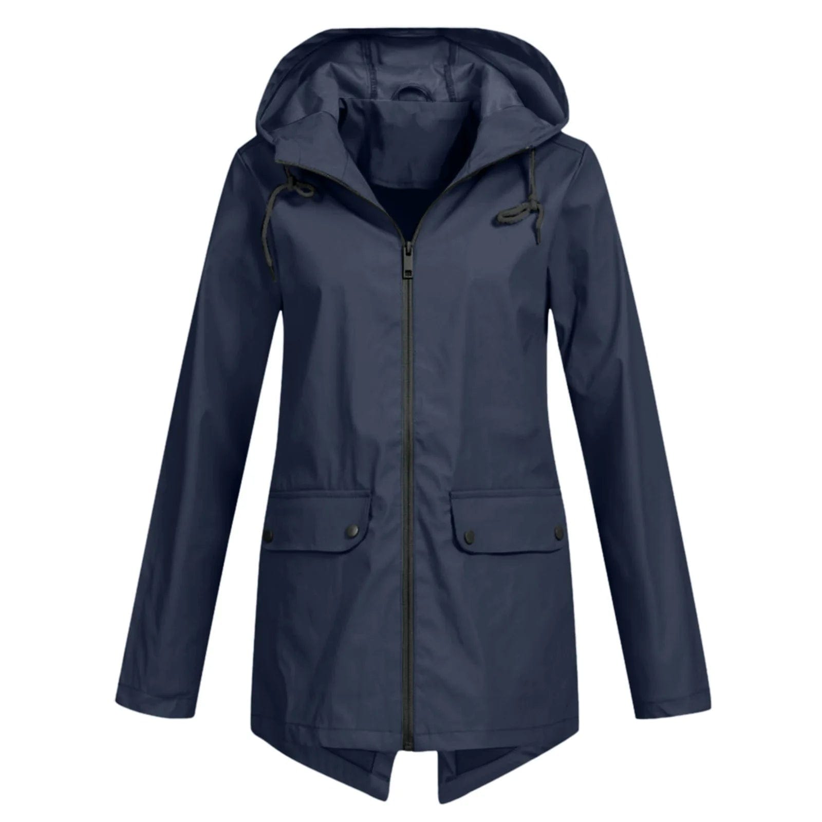 D0702DJ17 2023 On Sale Plus Size Longline Casual Hooded Shacket Long Jackets For Women Sehe Fashion