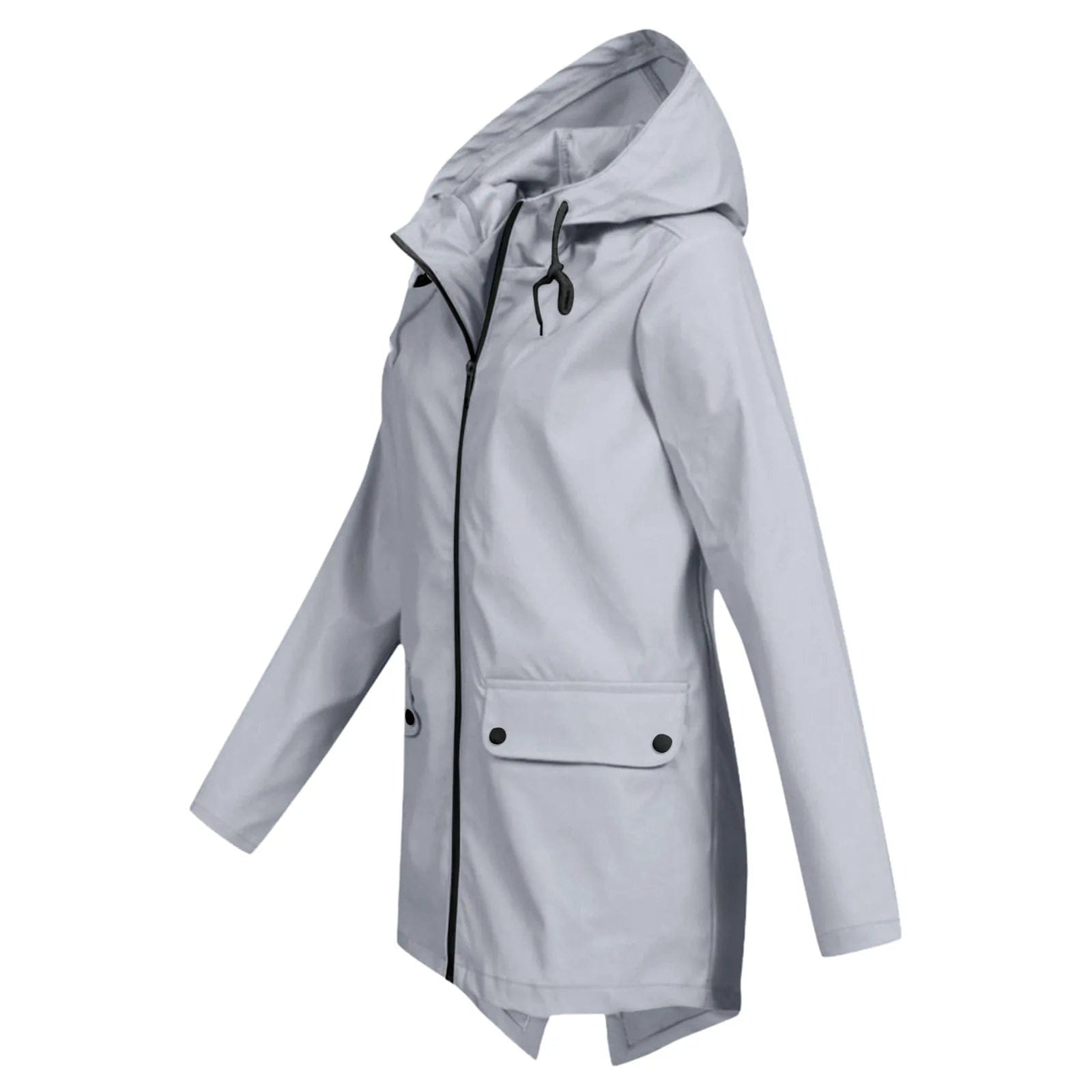 D0702DJ17 2023 On Sale Plus Size Longline Casual Hooded Shacket Long Jackets For Women Sehe Fashion