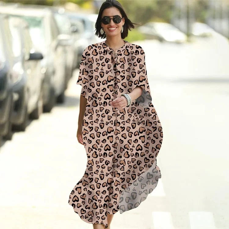 DAMOCHIC Custom Print Beach Kaftan Swimsuit Cover Up Loose Shirt Swim Dress Vacation Women Beach Wear Cover Up Summer Dress 2023