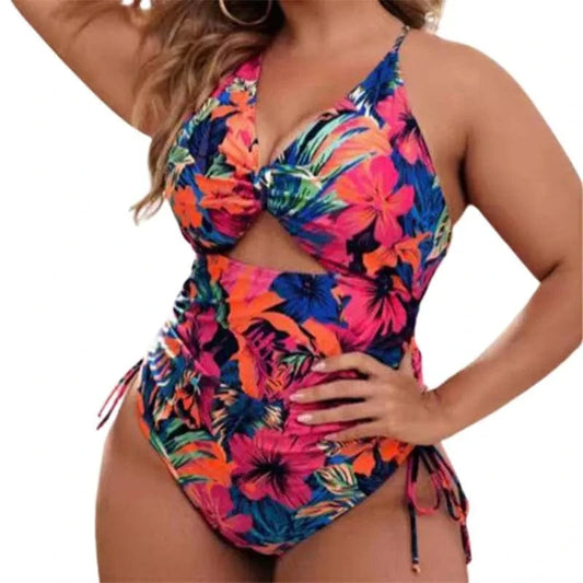 DAMOCHIC Plus Size Womens Swimsuit Reasonable Price Plus Size One Piece Swimwear FloraL Big Ass Fat Woman in Bathing Suit 2023