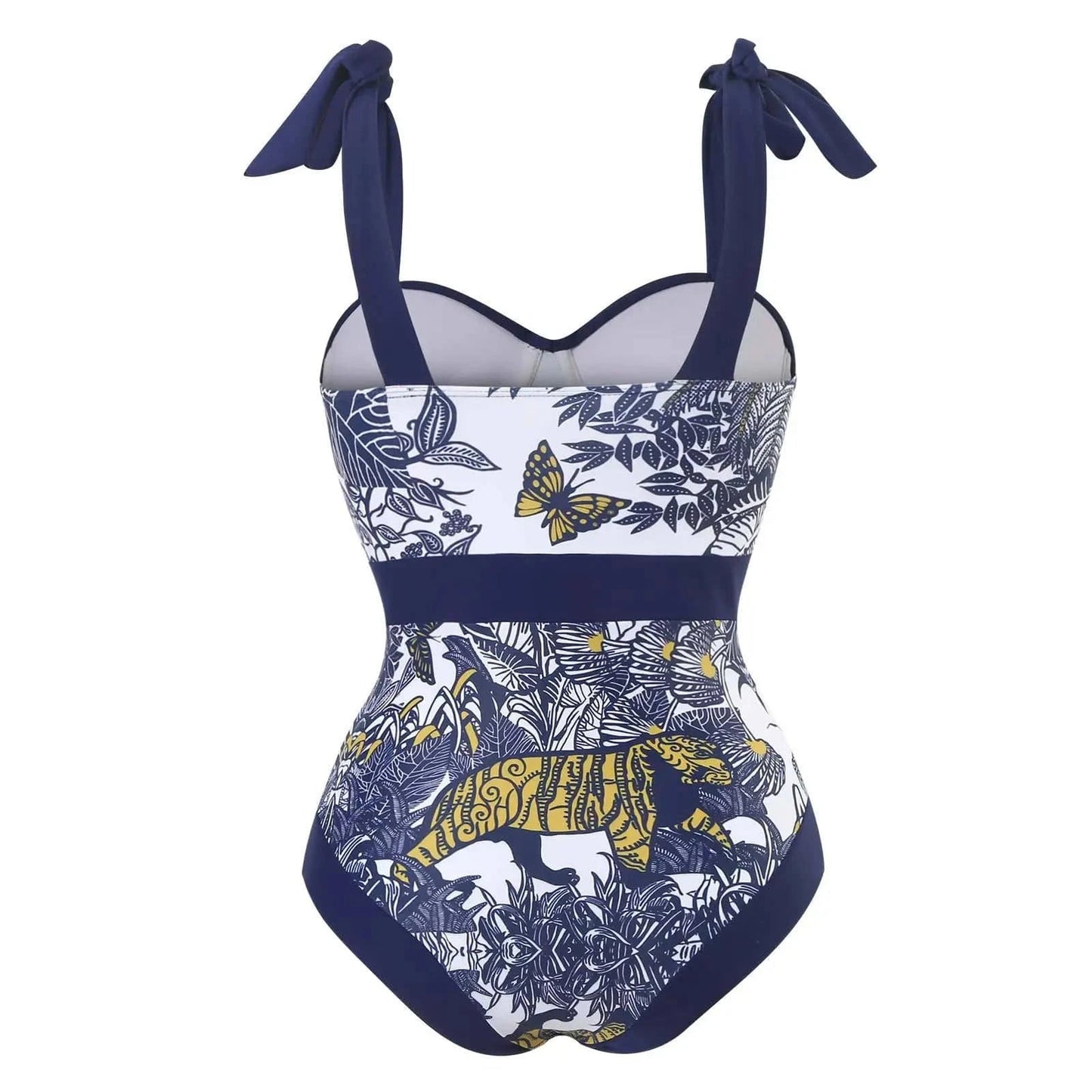 DAMOCHIC Sexy One Piece Bathing Suits for Women Printed Swimsuit with Sarong Wrap Skirt Beach Cover Swimwear Beachwear 2023