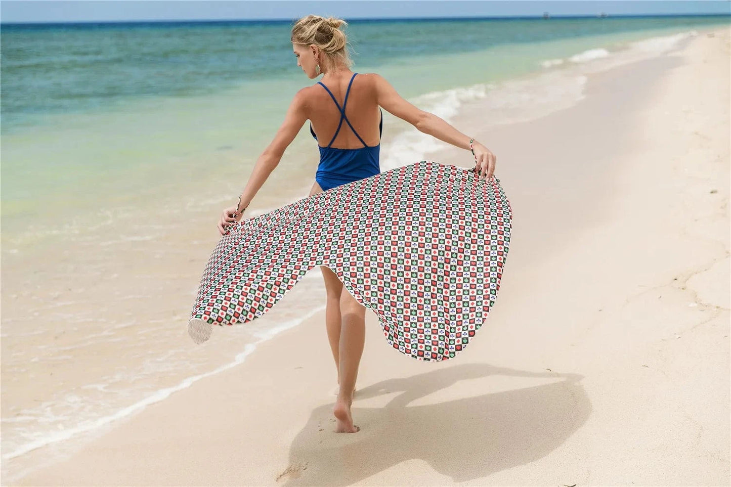 DAMOCHIC Swimwear Manufacturer Cover Ups Printed Bathing Suit Wrap Beach Dress Women Bikini Beachwear Cover Ups 2023 Supplier