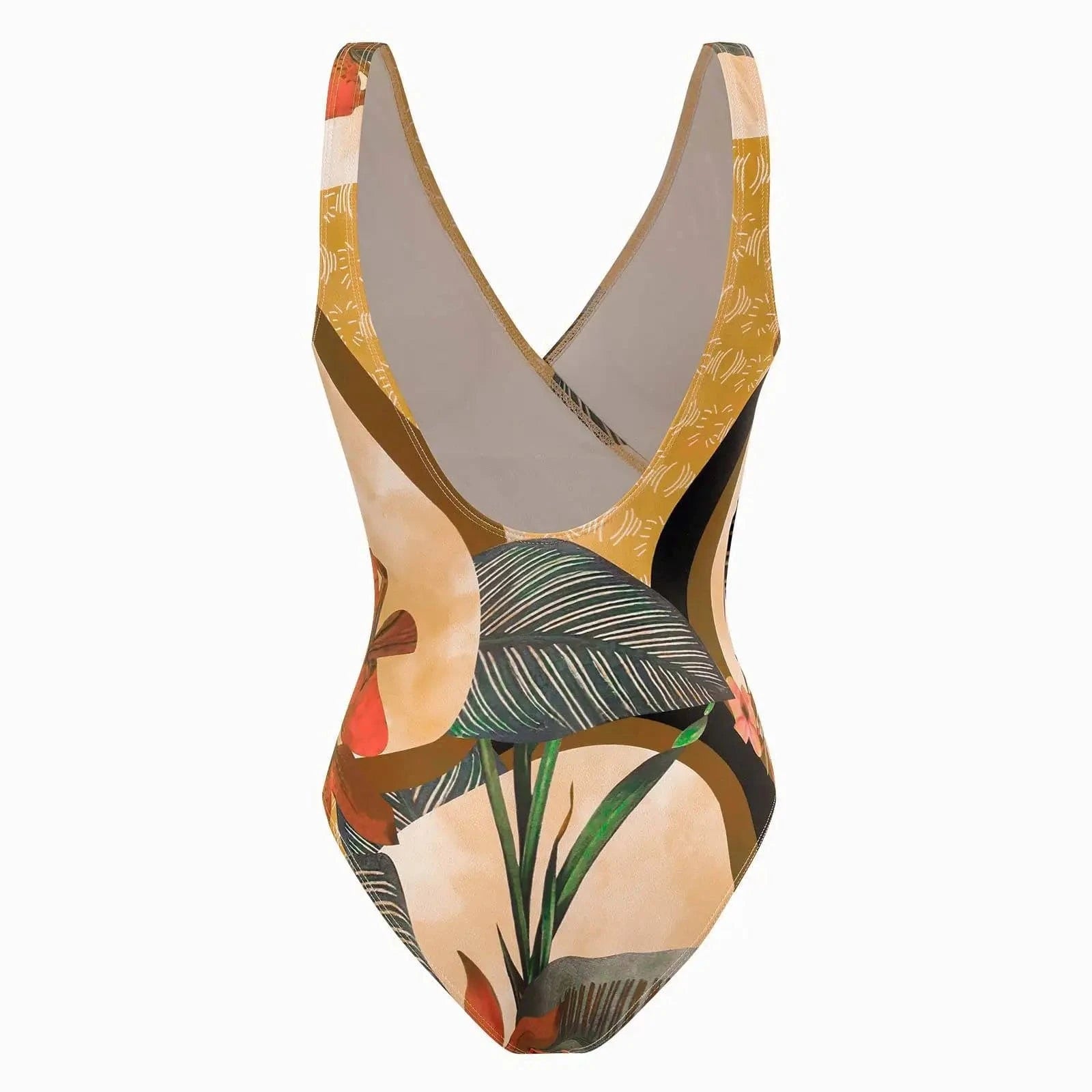 DAMOCHIC Womens 1 Piece Swimsuit and 1 Piece Cover Up Two Piece Vintage Printed Backless Sexy Bathing Suit Beach Skirt 2023